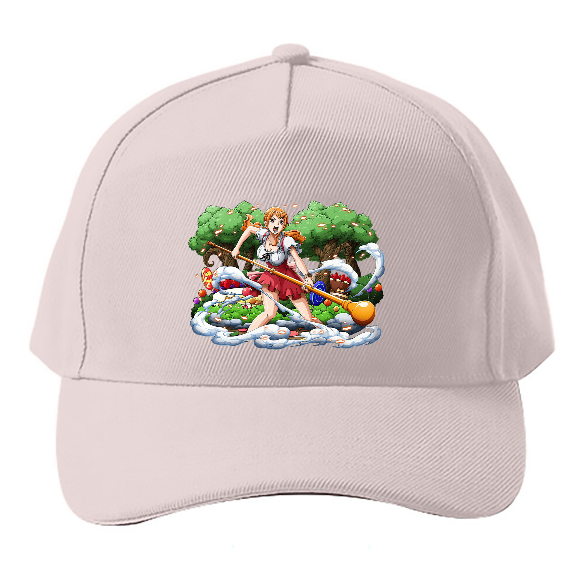 （画像用） ワンピース ナミ ONE PIECE Nami ベースボールキャップ 綿100％ 男女兼用 帽子 スポーツ